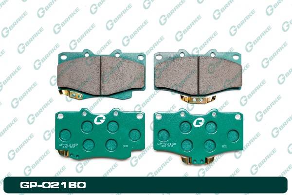 Колодки  G-brake   GP-02160
