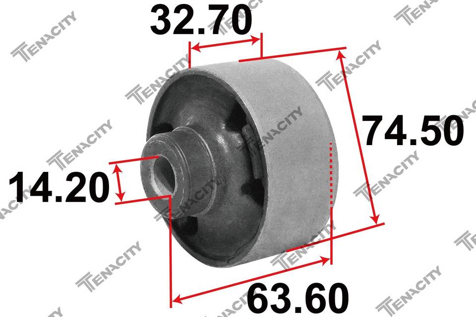 Сайлентблок рычага Tenacity (3389) AAMHO1060 Rear