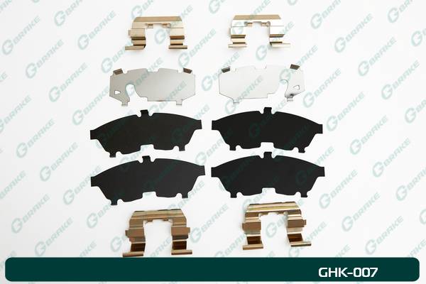 Комплект пластин для тормозных колодок G-brake GHK-007