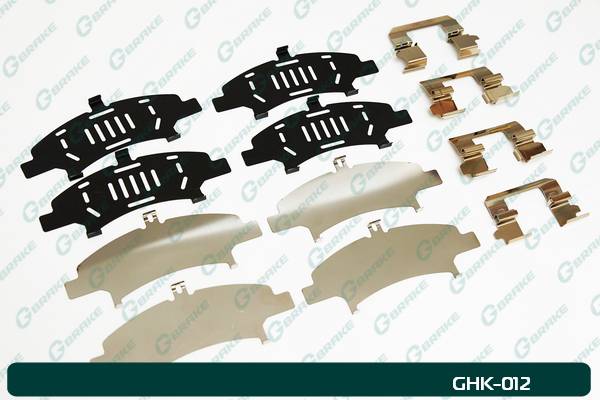 Комплект пластин для тормозных колодок G-brake GHK-012
