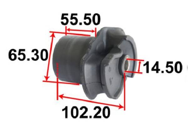 Сайлентблок задней балки Tenacity (726) AAMTO1057