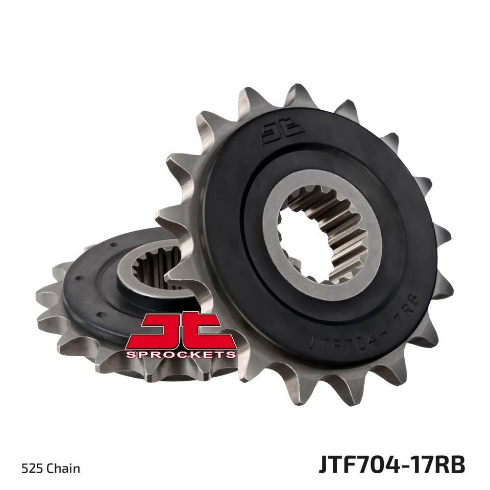 Звезда мотоциклетная JT JTF704.17RB с демпфером