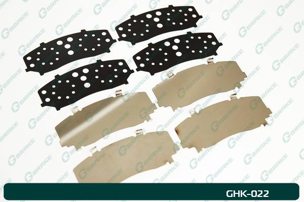 Комплект пластин для тормозных колодок G-brake GHK-022