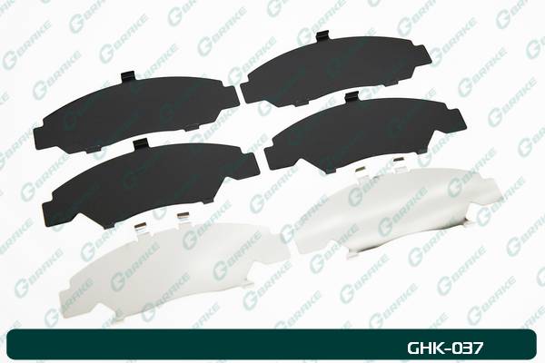 Комплект пластин для тормозных колодок G-brake GHK-037