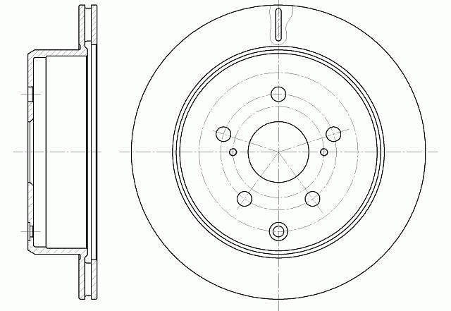 Диск тормозной вентилируемый G-brake  GR-02348