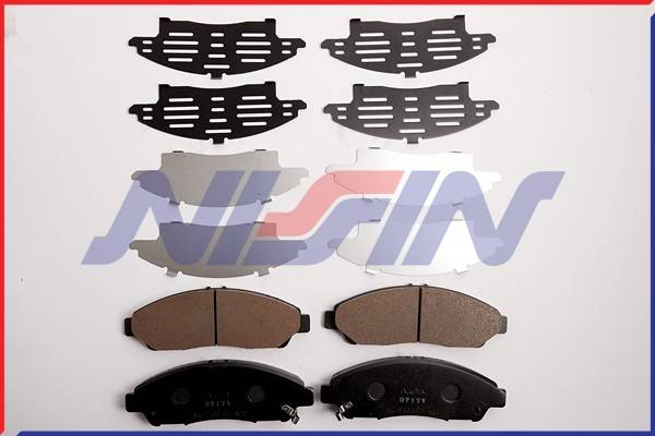 Колодки  NISSIN   NPO-155W-SA (в комплекте 8 пластин)