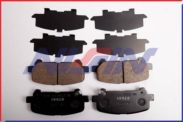 Колодки  NISSIN   NPO-157W-SA (в комплекте 4 пластины)