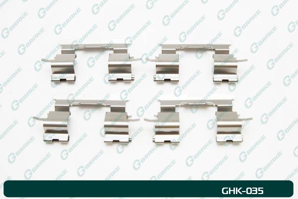 Установочный комплект для тормозных колодок G-brake GHK-035