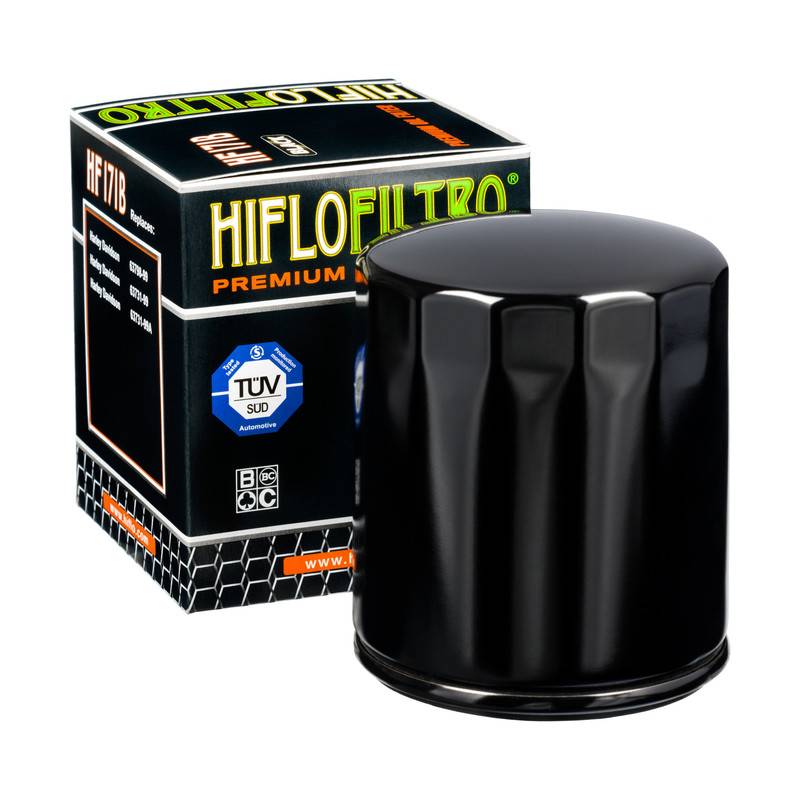 Фильтр масляный HIFLOFILTRO HF171B черный глянец