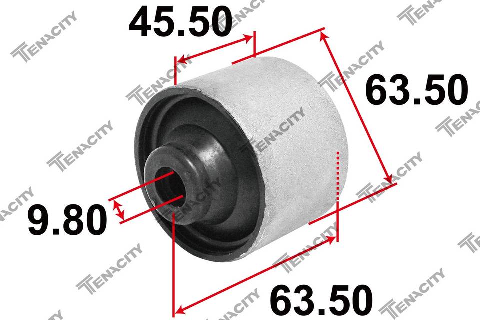 Сайлентблок рычага Tenacity (4248) AAMNI1237 Rear (без обоймы)