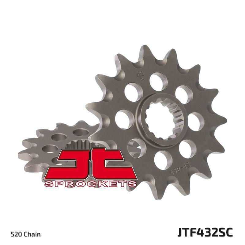 Звезда мотоциклетная JT JTF432.13SC самоочищающаяся
