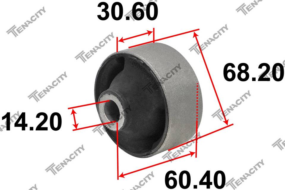 Сайлентблок рычага Tenacity (4007) AAMTO1282 Rear