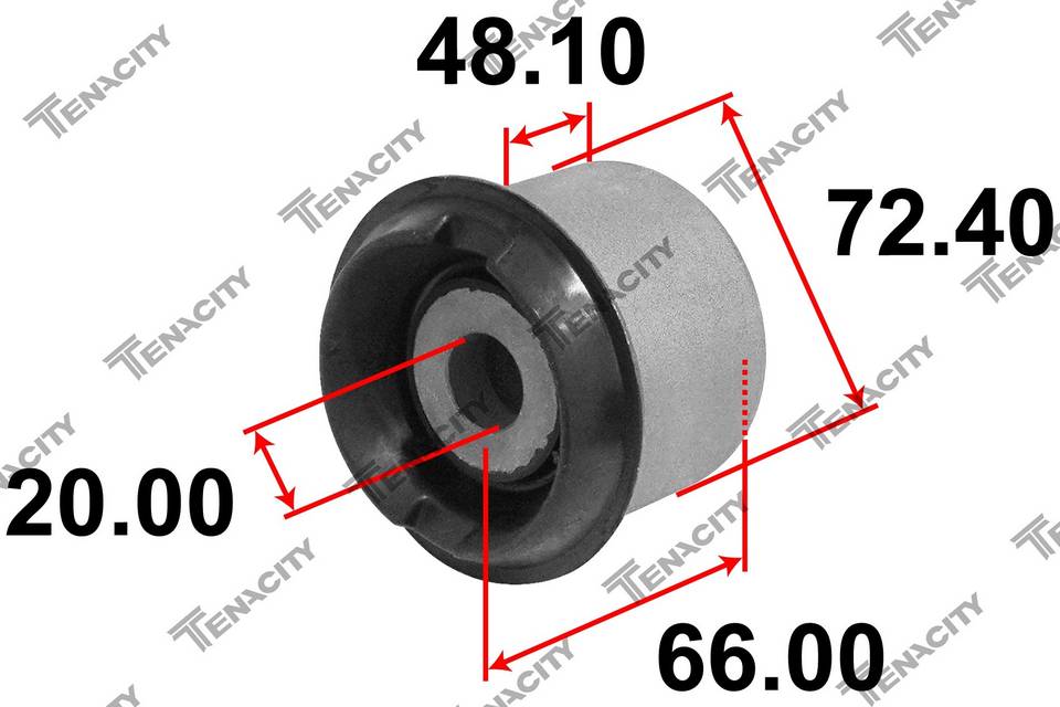 Сайлентблок подрамника Tenacity (4385) AAMKI1018