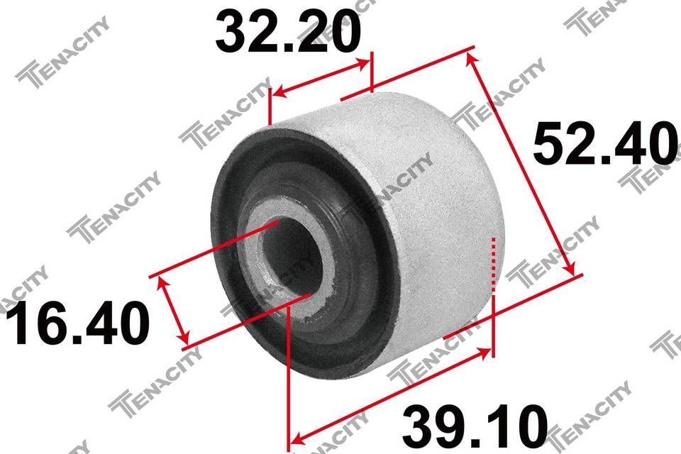 Сайлентблок амортизатора Tenacity (4089) AAMTO1354