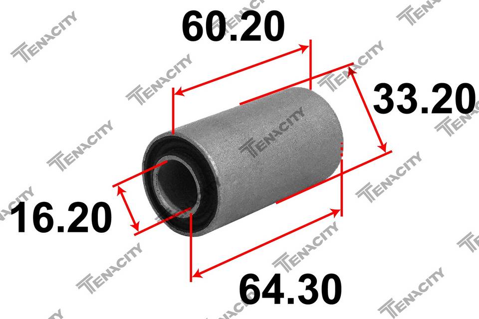 Сайлентблок рессоры Tenacity (4091) AAMNI1219
