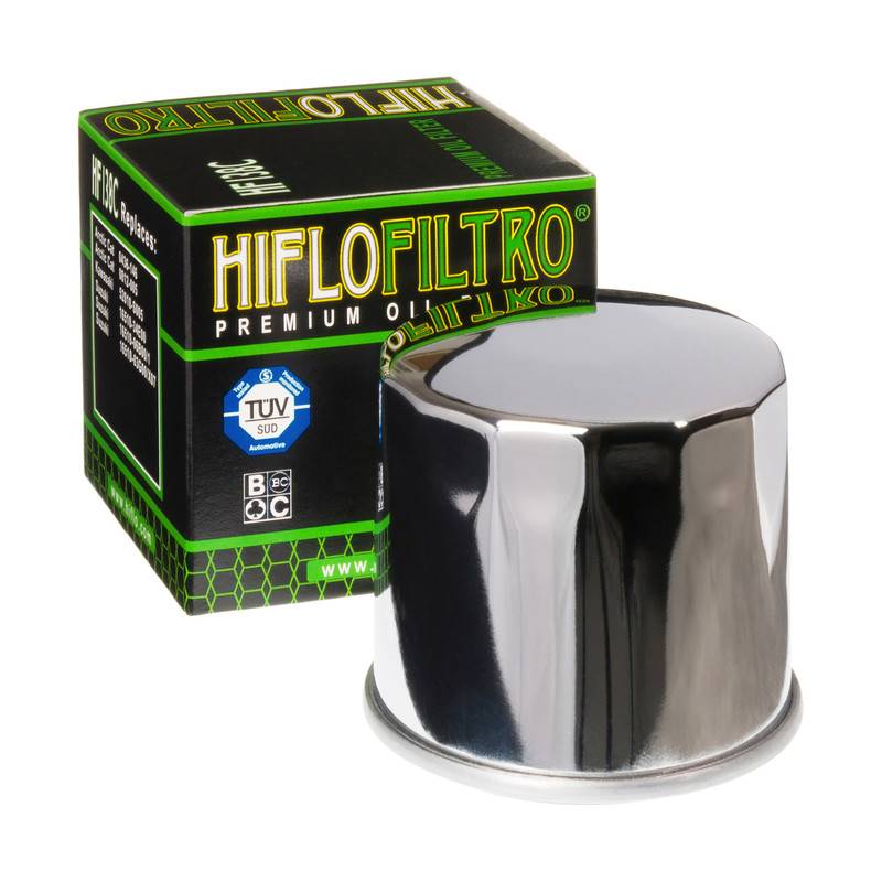 Фильтр масляный HIFLOFILTRO HF138C хромированный