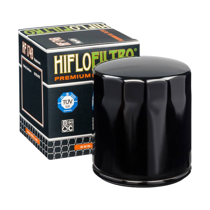 Фильтр масляный HIFLOFILTRO HF174B черный глянец