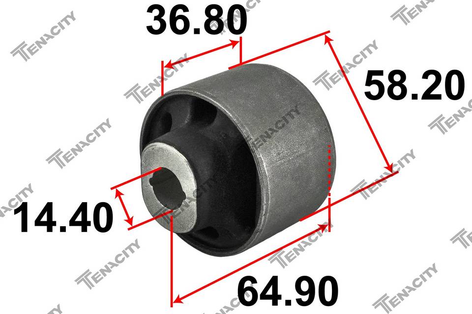 Сайлентблок рычага Tenacity (4352) AAMRE1005 Rear