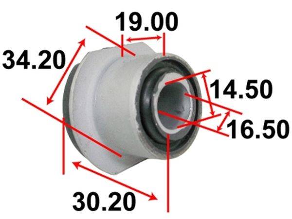 Сайлентблок рулевой рейки Tenacity (754) AAMTO1113
