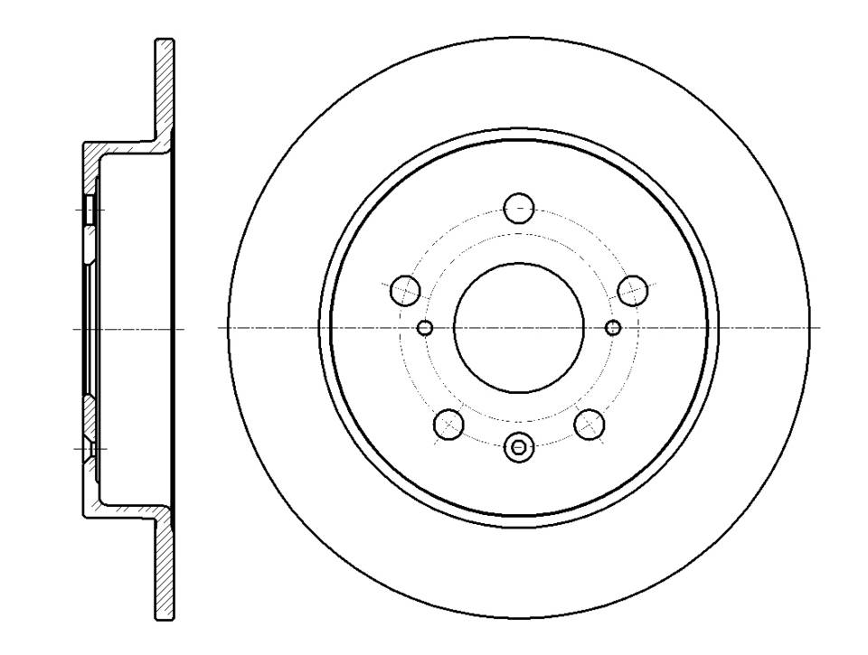 Диск тормозной G-brake  GR-01902