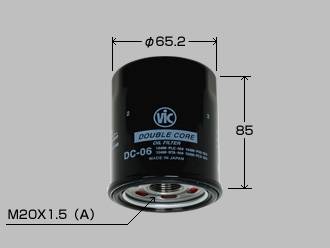 Фильтр  масляный  VIC  Double Core  DC-06 (C-809)