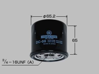 Фильтр  масляный  VIC  Double Core  DC-08 (C-932)