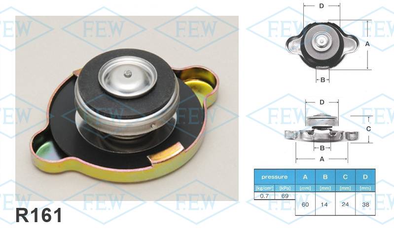 Крышка радиатора FUTABA  R161   (0.7 кг/см2)