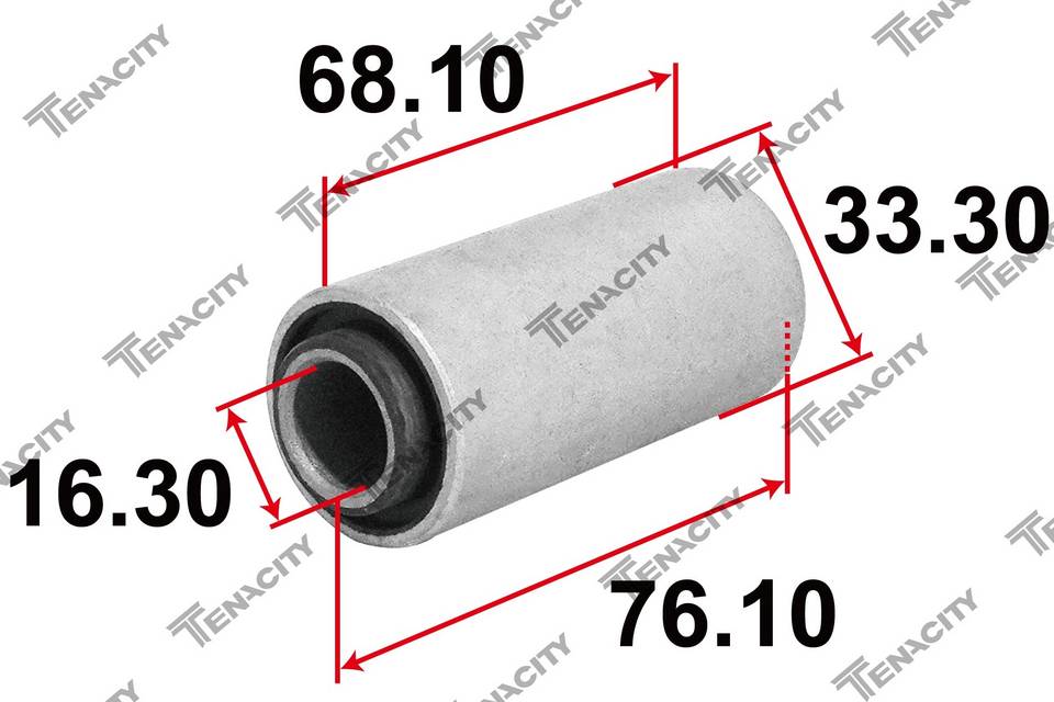 Сайлентблок рессоры Tenacity (4025) AAMMA1122
