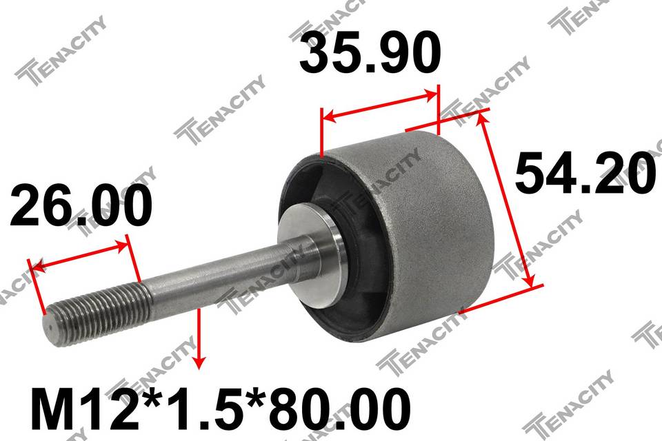 Сайлентблок опоры редуктора Tenacity (3247) ADMTO1012