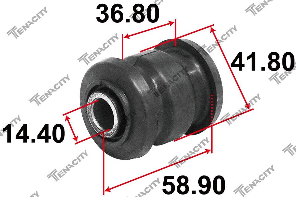 Сайлентблок рычага Tenacity (4037) AAMTO1358 Inner