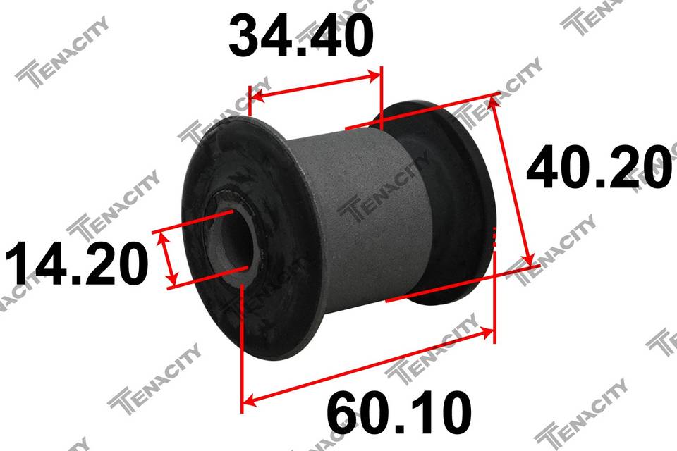 Сайлентблок поворотного кулака Tenacity (3482) AAMAU1003