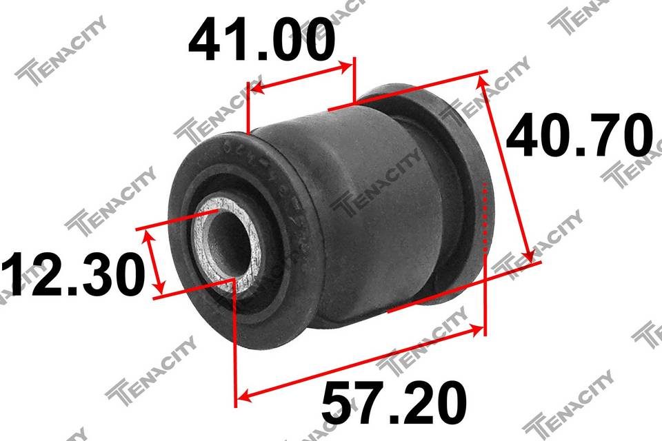 Сайлентблок рычага резиновый Tenacity (3485) AAMMA1003