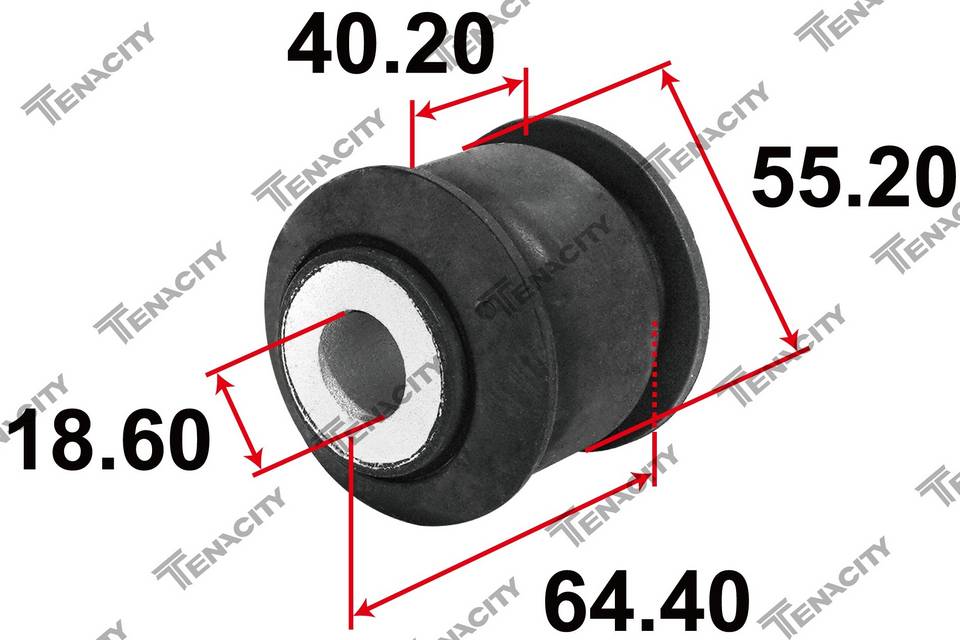 Сайлентблок рычага Tenacity (4299) AAMCH1044 Front