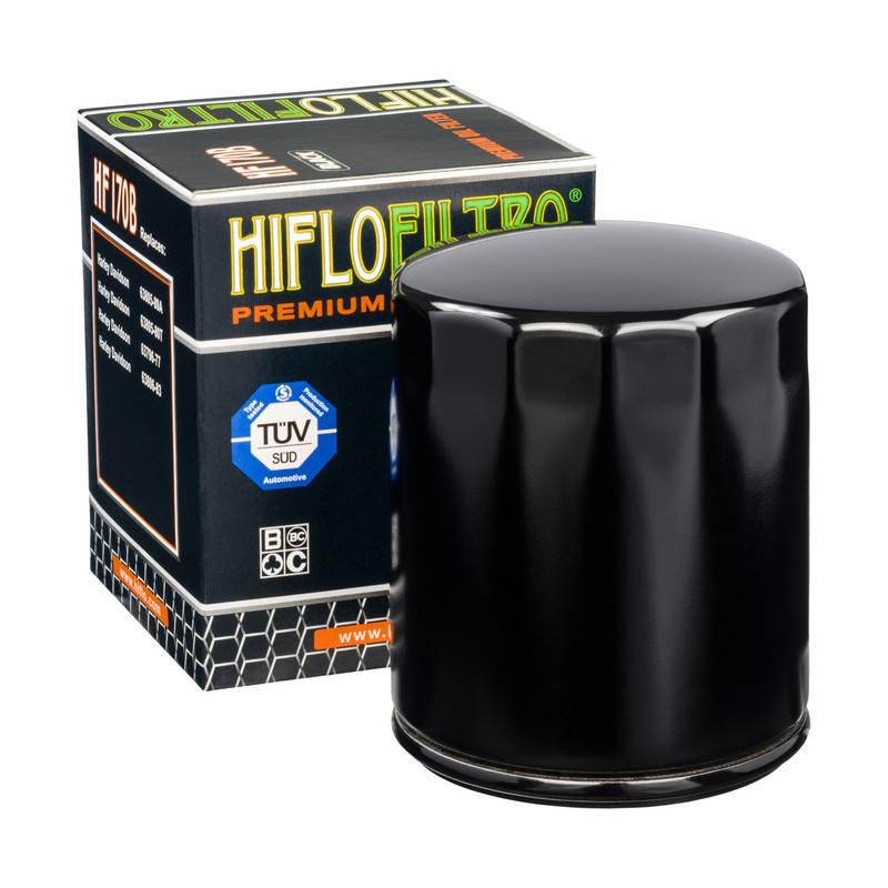 Фильтр масляный HIFLOFILTRO HF170B черный глянец