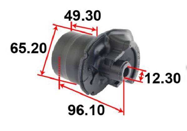 Сайлентблок задней балки Tenacity (1459) AAMTO1074