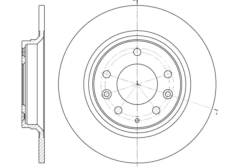 Диск тормозной G-brake  GR-01424