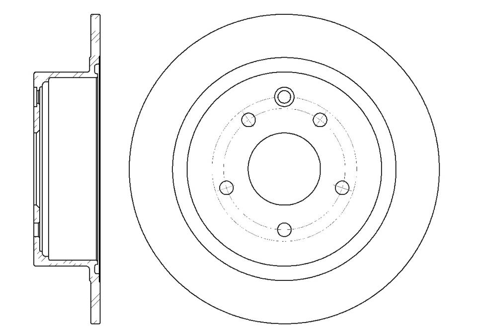 Диск тормозной G-brake  GR-01514