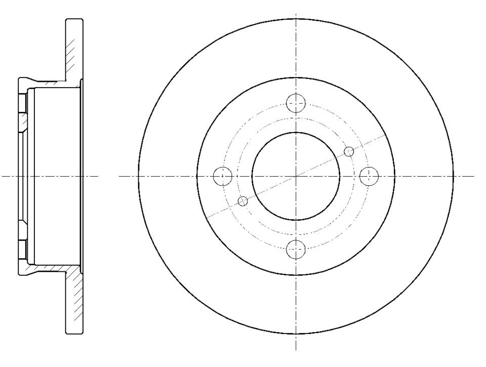 Диск тормозной G-brake  GR-01671