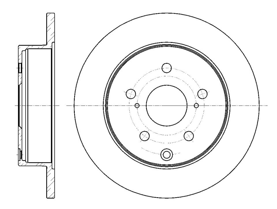 Диск тормозной G-brake  GR-01693